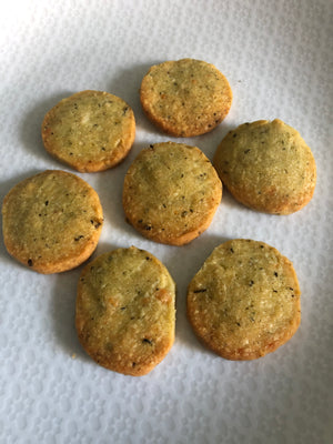 Cheese & Herby Seaweed Butter Cookies