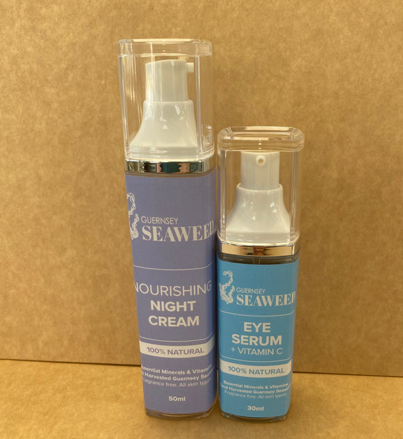 Eye Serum and Nourishing Night Cream Twin Pack