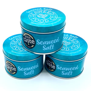 The Seaweed Food Co. 3 tins of seaweed salt